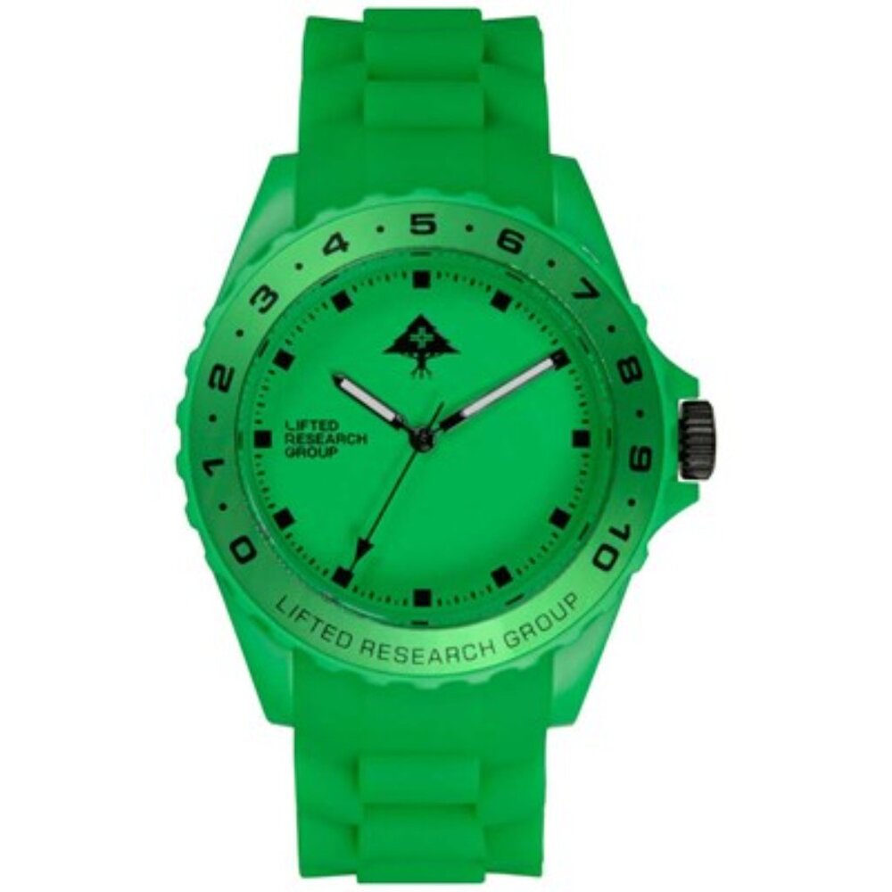 LRG - Lifted Mens Watch, O/S, color green.